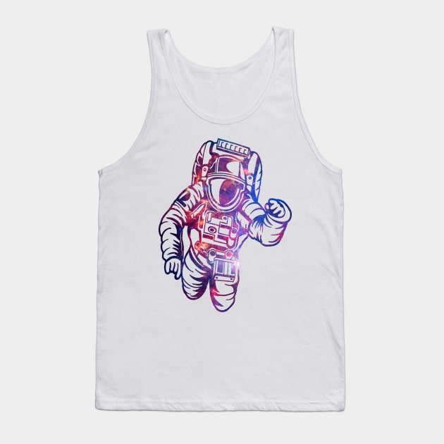 Astronaut Tank Top by CRD Branding